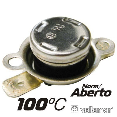 PROTECTOR DE CIRCUITO TÉRMICO NORMABERTO 100ºC VELLEMAN