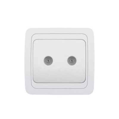 TOMADA TV E RADIO TERMINAL DE PAREDE SERIE ONSEN