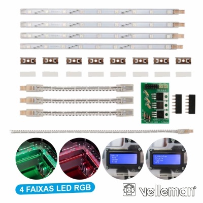 FAIXAS LED RGB P\ IMPRESSORA 3D K8400 VELLEMAN