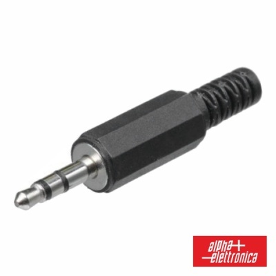 FICHA JACK 3.5MM MACHO ST C PROTEÇÃO DE CABO