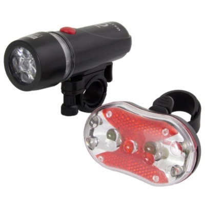 Conjunto De 2 Lanternas LED P Bicicleta