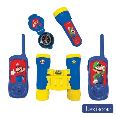 Intercomunicadores S Fios C 3 Acess. Super Mario LEXIBOOK