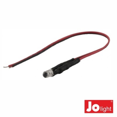 Luz Piloto LED Ø 5mm 24V Vermelho JOLIGHT