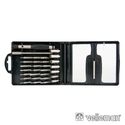 CONJUNTO DE CHAVE E BITS PRECISÃO 28X VELLEMAN