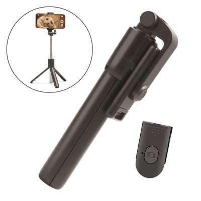 Vara Telescópica Monopod P Selfies C Função Tripé