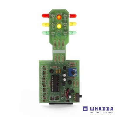 Mini Kit de Montagem Semáforo Miniatura WHADDA