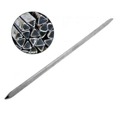 Solda Em Barra Triangular Sem Chumbo Sn99Ag0,3Cu0,7