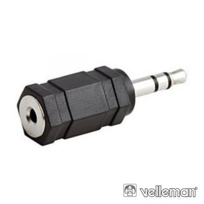 FICHA ADAPTADORA JACK 3.5MM FÊMEA ST  JACK 2.5MM MACHO ST