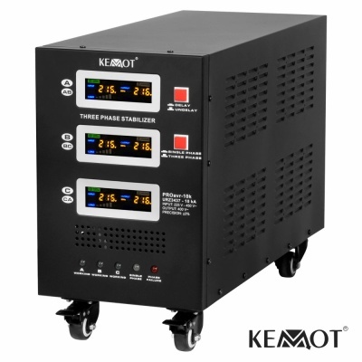 Estabilizador Automático Tensão Servomotor 10000VA KEMOT