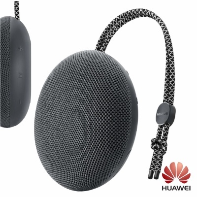 COLUNA BLUETOOTH PORTÁTIL BAT MIC FITA IPX5 CINZA HUAWEI