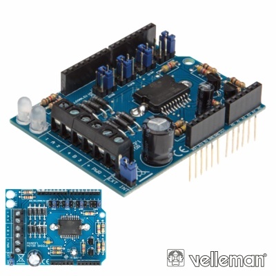 MOTOR E POWER SHIELD P ARDUINO VELLEMAN