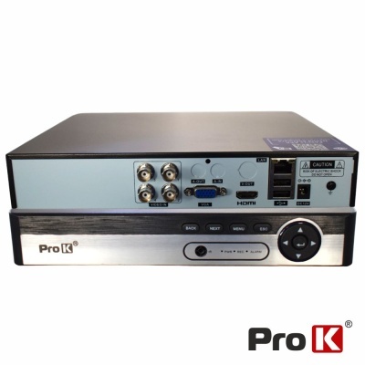 Vídeo-Gravador Digital 4 Canais 5IN1 Ethernet PROK
