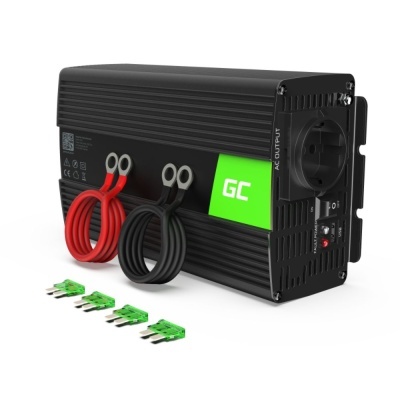 Conversor 12V-230V 1000W Onda Pura GREEN CELL