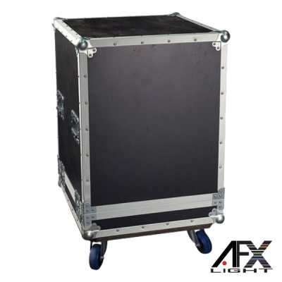 MALA TRANSPORTE DJ P 2MOVING HEAD LMH460Z RODAS AFXLIGHT