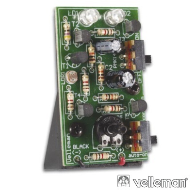 KIT LUZ INTERMITENTE C 2 LEDS VERMELHOS VELLEMAN