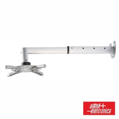 Suporte Vídeoprojetor Parede Extensível 15kg 360º ALPHA