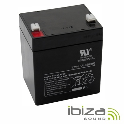 BATERIA CHUMBO 12V 4.5A IBIZA