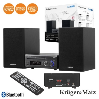 SISTEMA SOM CDUSBFM BLUETOOTH KRUGER MATZ