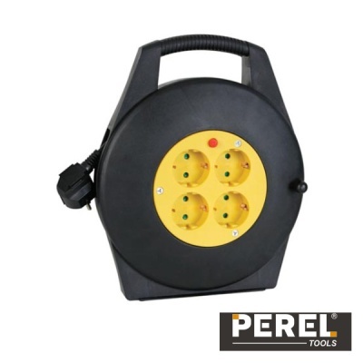 EXTENSÃO TOMADA ELÉTRICA C 4 SAÍDAS 10M FUSIVEL PEREL