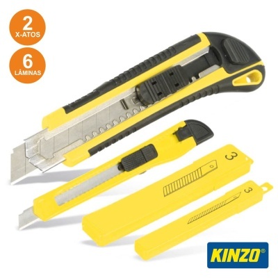 CONJUNTO 2 X-ATOS 6 LÂMINAS