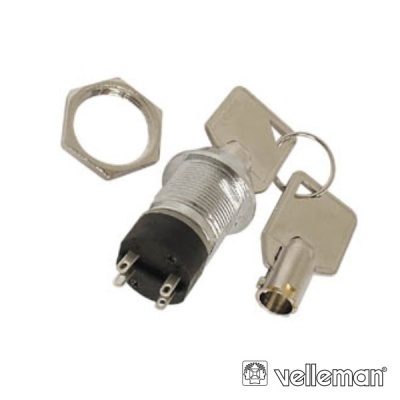 INTERRUPTOR C CHAVES 2P ON-OFF DPST VELLEMAN