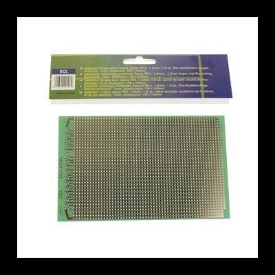 PLACA CIRCUITO IMPRESSO PERFURADA EM LINHAS 100X160MM