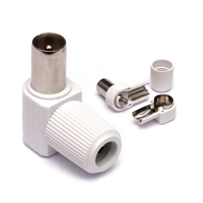 FICHA COAXIAL MACHO ANGULAR