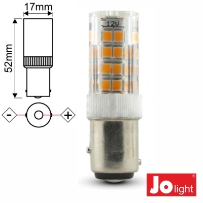 Lâmpada p Automóvel 24V 3W BAY15D JOLIGHT
