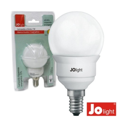 LÂMPADA E27 9W=45W 230V ECO MINI GLOBO 430LM 2700K