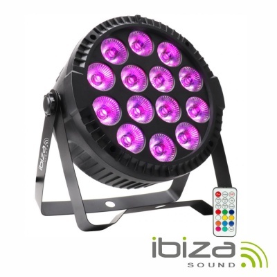 Projetor Par C 14 LEDS 6W RGBW DMX IBIZA