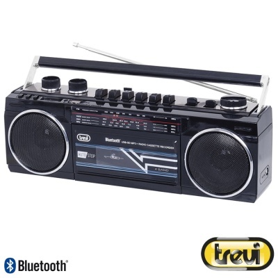 Rádio MP3 C MWFMSW1-2 Bluetooth Preto TREVI