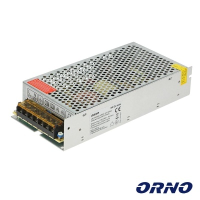 Fonte De Alimentação Industrial 12V 120W 10A ORNO
