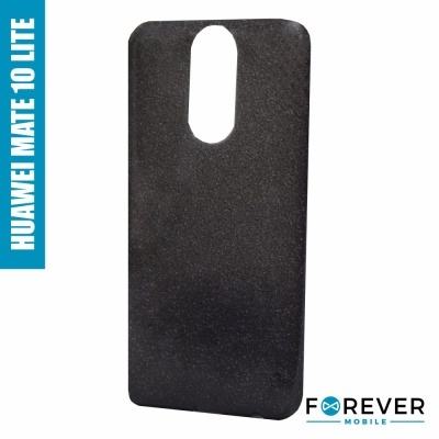 Capa preta para Huawei Mate 10 Lite com textura suave