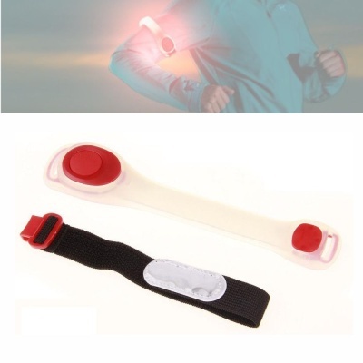 LANTERNA 2 LEDS P DESPORTO C FAIXA ELÁSTICA 210MM