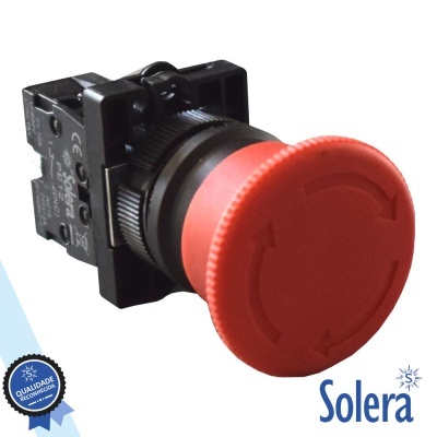PULSADOR DE EMERGÊNCIA 230V SOLERA