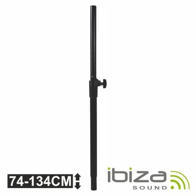 BARRA EXTENSÍVEL P COLUNA 35MM 74-134CM 50KG IBIZA