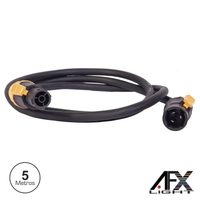 CABO ALIMENTAÇÃO EXTENSÃO POWERCON 5M AFXLIGHT