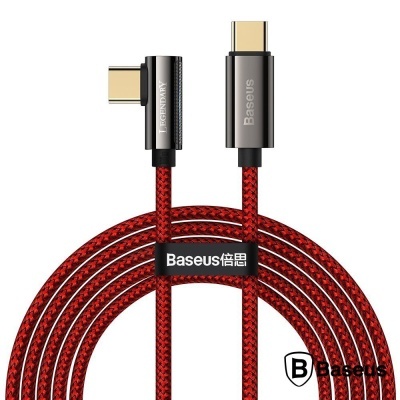 Cabo USB-C Macho P USB-C Macho 2m Vermelho Legend BASEUS