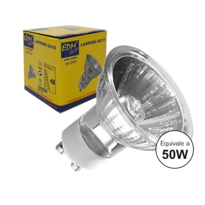 LÂMPADA GU10 40W=50W 230V ECO-HALOG