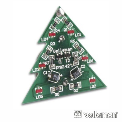 KIT ÁRVORE DE NATAL 6 LEDS VELLEMAN
