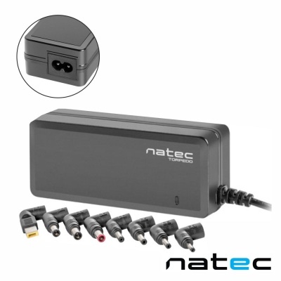 Alimentador Switching 18.5-20V 65W 8 Fichas NATEC