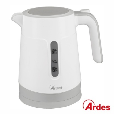 Fervedor de Água Elétrico Branco 2200W 1L ARDES