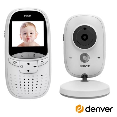 Intercomunicador Baby Phone S Fios LEDs Ir Bateria DENVER
