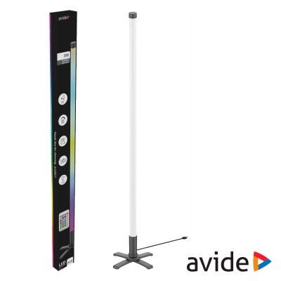 Tubo LED Canto RGB 8W 113CM C Sensor Som C Comando AVIDE