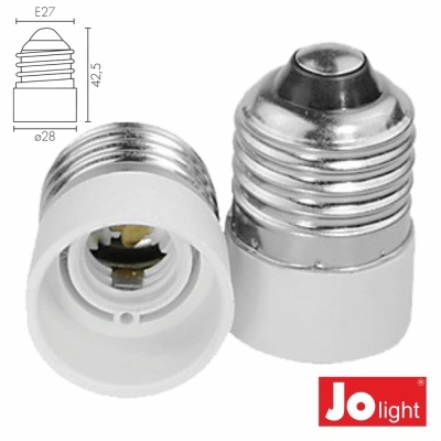 CASQUILHO ADAPTADOR DE E27 P E14
