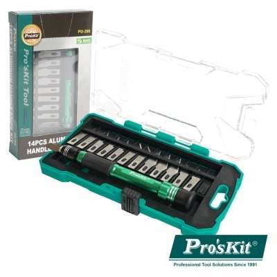 CONJUNTO X-ATO C 13 TIPOS DE LÂMINAS PROSKIT