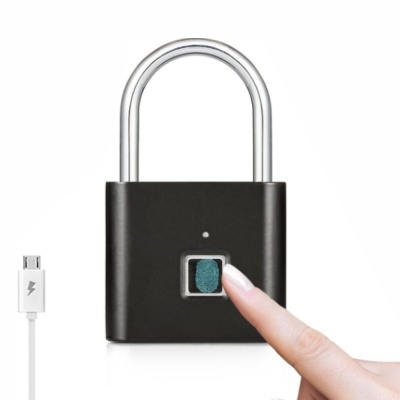 Cadeado C Leitor de Impressão Digital