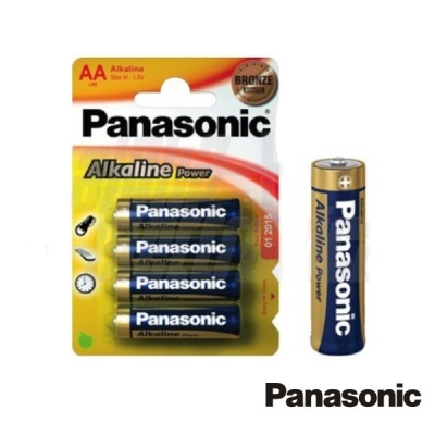 PILHA ALCALINA LR6AA 1.5V 4X BLISTER PANASONIC