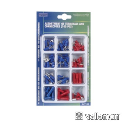 CONJUNTO DE 100 TERMINAIS VELLEMAN