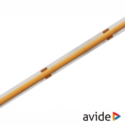 Cabo HDMI plano amarelo e branco com marcas